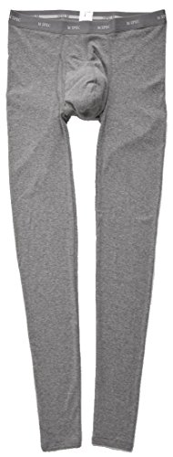 MSPEC Herren Thermohose, MOMOHIKI, 3D-Schritt, Atmungsaktiv, MS-07 Grau-Moku M von MSPEC