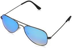MSTRDS Jungen PureAv Youth Sonnenbrille, Grau (Gun/Blue 5168), (Herstellergröße: one Size) von MSTRDS