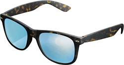 MSTRDS Likoma Mirror Unisex Sonnenbrille Für Damen und Herren mit verspiegelten Gläsern, amber/blue von MSTRDS