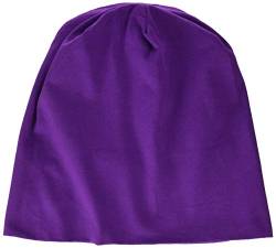 MSTRDS Unisex Erwachsene Jersey Beanie Strickmützen,per Pack Violett (Purple 3424),One Size (one Size) von MSTRDS