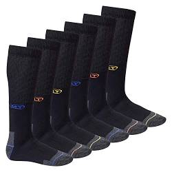 MT Herren Arbeits- und Freizeitsocken (6 Paar) Robuste Work Kniestrümpfe - Mix 47-50 von MT