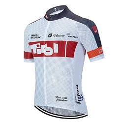 Herren Radtrikot Herren Fahrradtrikot Kurzarm Fahrradbekleidung MTB Jersey Top von MTBHW