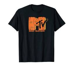 MTV Halloween Pumpkin Logo T-Shirt von MTV