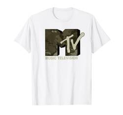 MTV Music Television Camouflage Logo T-Shirt von MTV