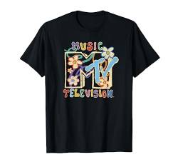 MTV Music Television Distressed Kid Drawn Classic Logo T-Shirt von MTV