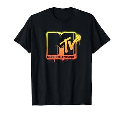 MTV Music Television Dripping Spray Paint Classic Logo T-Shirt von MTV