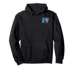 MTV-Neon-Retro-Party-MTV-Taschenlogo Pullover Hoodie von MTV