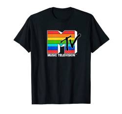 MTV Pride Rainbow Music Television Logo T-Shirt von MTV