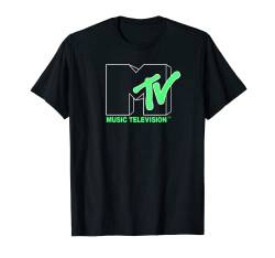 MTV Space Walk Front Back Logo T-Shirt von MTV