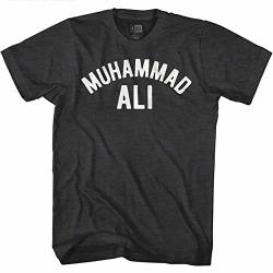 MUHAMMAD ALI - Männer Ali T-Shirt, Large, Black Heather von MUHAMMAD ALI