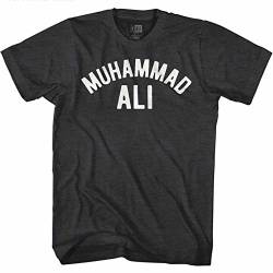 MUHAMMAD ALI - Männer Ali T-Shirt, Medium, Black Heather von MUHAMMAD ALI