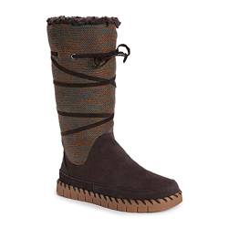 MUK LUKS Damen Women's Flexi New York Boots Mode-Stiefel, Schokoladenbraun, 36.5 EU von MUK LUKS