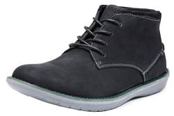 MUK LUKS Herren Herren Charlie Schuhe Fashion Sneaker, schwarz, 47 EU von MUK LUKS