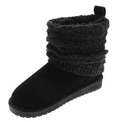 MUK LUKS Laurel Damen Stiefel, Schwarz meliert, 40.5 EU von MUK LUKS