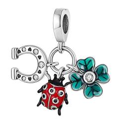 MULA Charms Anhänger Silber 925 für Armbänder, kompatibel mit europäischen Armbändern und Halskette für Frauen Mädchen von MULA