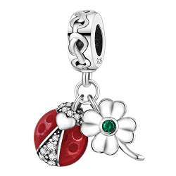 MULA Charms Anhänger Silber 925 für Armbänder, kompatibel mit europäischen Armbändern und Halskette für Frauen Mädchen von MULA