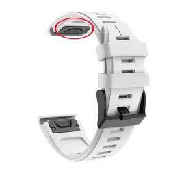 MURVE 20 mm Schnellverschluss-Sport-Smartwatch-Armband aus Silikon für Garmin Fenix 5S/5SPlus/6S/6SPro, Schnellverschluss-Armband, Zubehör, 20mm Width, Achat von MURVE