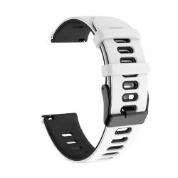 MURVE 20 x 22 mm Smartwatch-Armband für Garmin Vivoactive 3 4 Venu 2 Silikonarmbänder Forerunner 158 55 Uhrenarmband Ersatz-Armband, 22mm Universal, Achat von MURVE