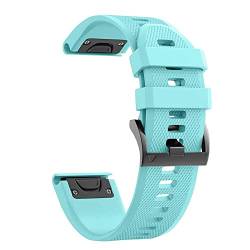 MURVE Ersatz-QuickFit-Uhrenarmband für Garmin Fenix 7, 7X, 6, 6X, Pro, 5, 5X, Plus, Silikon-Armband für Garmin Epix, 26mm For Fenix 6X 6XPro, Achat von MURVE