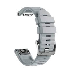 MURVE Silikon-Armband für Garmin Fenix 6X 6 Pro 5X 5Plus GPS 3HR Enduro D2 Delta Handgelenkschlaufe 22 26 mm EasyFit Schnellverschluss-Armband, 22mm Fenix 6 6Pro, Achat von MURVE