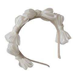 MUSISALY Schleifen Stirnband Damen Stirnband Schleife Stirnbänder Für Frauen Stirnband Mit Schleife Schleifen Haarband Schleifen Haarband von MUSISALY