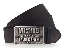 MUSTANG Classic Leather Belt W85 Black von MUSTANG
