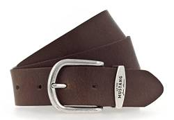 MUSTANG Classic Women Leather Belt W80 Baileys von MUSTANG