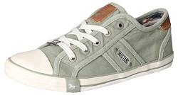 MUSTANG Damen 1099-302-750 Sneaker, Grün (pastellgrün 750), 37 EU von MUSTANG