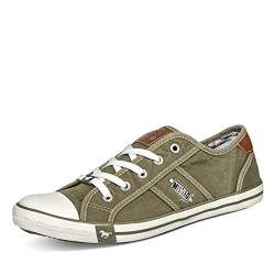 MUSTANG Damen 1099-302-777 Sneaker, Grün (Khaki 777), 37 EU von MUSTANG