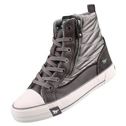 MUSTANG Damen 1410-603 Sneaker, Dunkelgrau, 36 EU von MUSTANG