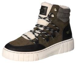 MUSTANG Damen 1446-601 Sneaker High-Top, Military, 36 EU von MUSTANG