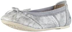 MUSTANG Damen 5031-205 Geschlossene Ballerinas, Silber 21 Silber von MUSTANG