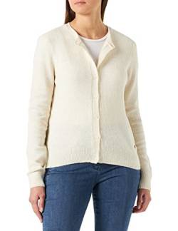 MUSTANG Damen Dana Fine Cardigan Strickjacke, Whisper White 2013, S von MUSTANG