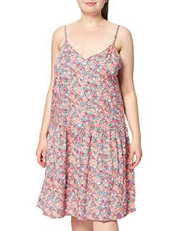 MUSTANG Damen Fibi String Kleid, Blau (Floral AOP), 34 von MUSTANG