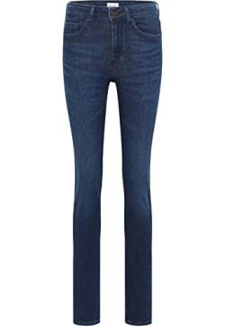 MUSTANG Damen Jeans Shelby Slim Fit - Blau - Deep Blue Denim W25-W34 Stretch, Größe:27W / 30L, Farbvariante:Deep Blue Denim 5000 802 von MUSTANG