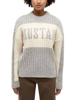 MUSTANG Damen Langarm-Sweater Strickpullover von MUSTANG