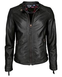 MUSTANG Damen Lederjacke 31019268 Schwarz XXL von MUSTANG