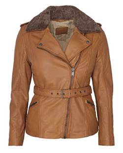 MUSTANG Damen Lederjacke 31021540 Cognac XL von MUSTANG