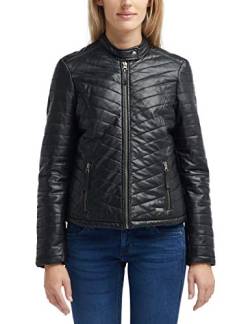 MUSTANG Damen Lederjacke Henrietta Black M von MUSTANG