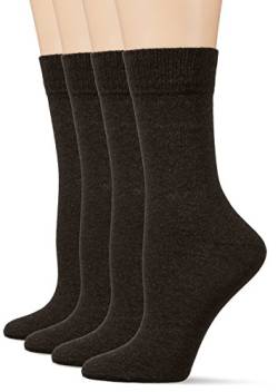 MUSTANG Damen Mu31001 Socken, Schwarz (Black 5), 39-42 (4er Pack) von MUSTANG