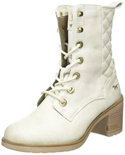 MUSTANG Damen Schnuer-Stiefelette, Ice, 39 EU von MUSTANG