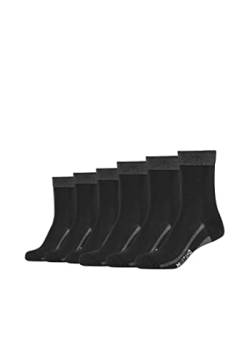 MUSTANG Damen Socken 6er Pack 39/42 black von MUSTANG