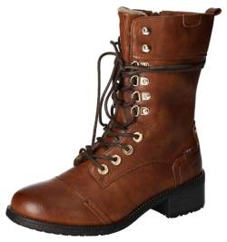 MUSTANG Damen Stiefel Schnürboots von MUSTANG