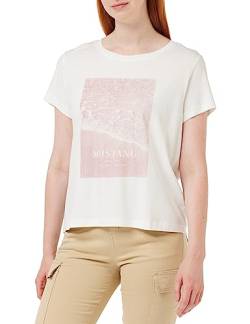 MUSTANG Damen Style Alina C Photoprint T-Shirt, General White 2045, XS von MUSTANG