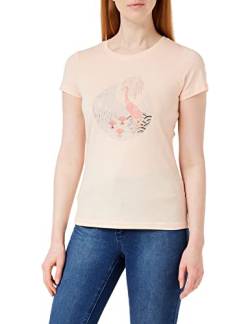 MUSTANG Damen Style Alina C Print T-Shirt, Bisque 7262, M von MUSTANG