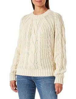 MUSTANG Damen Style Camilla C Cable Pullover, Whisper White 2013 von MUSTANG