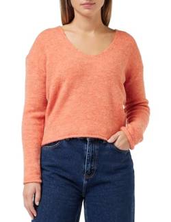 MUSTANG Damen Style Carla V Sweater Pullover, Canyon Clay 8127 von MUSTANG