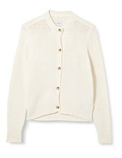 MUSTANG Damen Style Dana Short Cardigan Strickjacke, Whisper White 2013, XL von MUSTANG