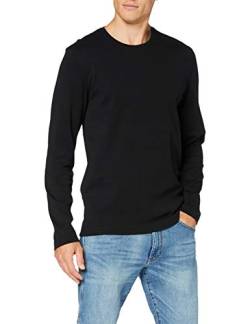 MUSTANG Herren Anton B Basic T Shirt, Schwarz (Schwarz 4142), M EU von MUSTANG