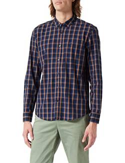 MUSTANG Herren Casper Ch Hemd, Square Check Blue/Blue 12354, 3XL von MUSTANG